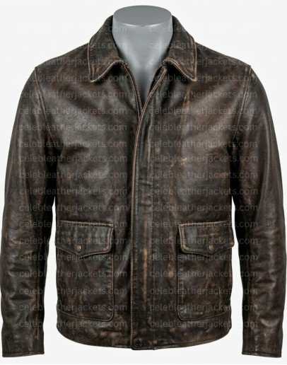 Indiana Jones and the Dial of Destiny Harrison Ford Leather Jacket Indiana Jones and the Dial of Destiny Harrison Ford Leather Jacket