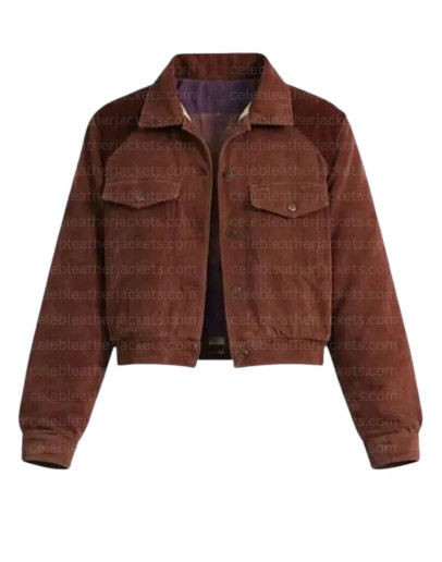 Natalia Dyer Stranger Things S05 Brown Jacket Natalia Dyer Stranger Things S05 Brown Jacket