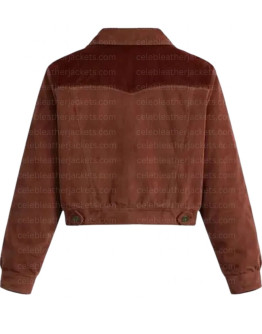 Natalia Dyer Stranger Things S05 Brown Jacket