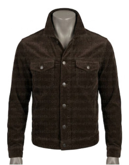 Succession S03 Kendall Roy Brown Jacket
