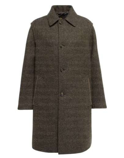 Succession S04 Kendall Roy Wool Coat