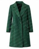 The Capture S03 Holliday Grainger Green Coat