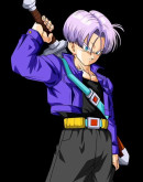 Future Trunks Dragon Ball Z Purple Leather Jacket