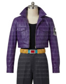Future Trunks Dragon Ball Z Purple Leather Jacket