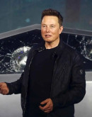 Elon Musk Tesla Event Leather Jacket