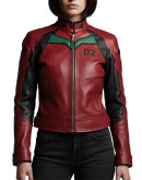 Neon Genesis Evangelion Asuka Leather Jacket
