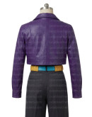 Future Trunks Dragon Ball Z Purple Leather Jacket
