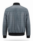 German Flag Luftwaffe Pilots Flight Grey Leather Jacket