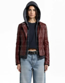 Resident Evil Requiem Grace Ashcroft Brown Leather Jacket