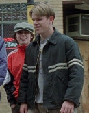 Good Will Hunting Matt Damon (Will) Black Jacket Good Will Hunting Matt Damon (Will) Black Jacket