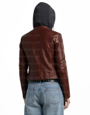 Resident Evil Requiem Grace Ashcroft Brown Leather Jacket