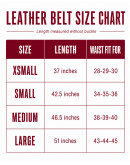 Vintage Brown Leather Belt for Men Vintage Brown Leather Belt for Men