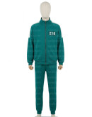 Squid Game Tracksuit Green Costume On Customized Numbers