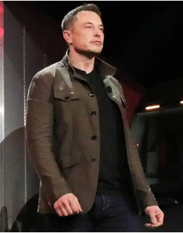 Elon Musk Tesla Event Cotton Jacket