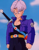 Future Trunks Dragon Ball Z Purple Leather Jacket