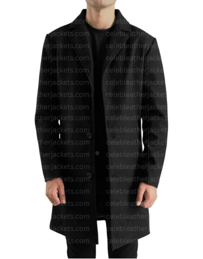 White House Elon Musk Black Coat
