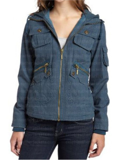 Twilight Bella Swan (Kristen Stewart) Blue Jacket