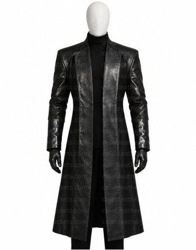 The Basketball Diaries Leonardo DiCaprio (Jim Carroll) Leather Coat