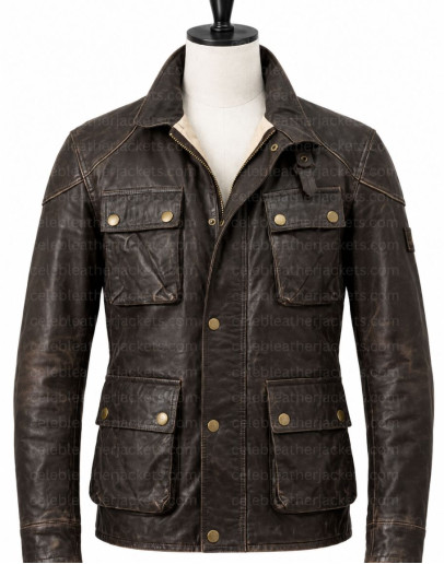 Wild Hogs William H. Macy (Dudley Frank) Leather Jacket