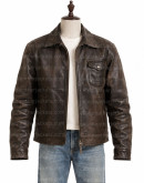 Nowhere to Run Jean Claude Van Damme (Sam Gillen) Leather Jacket