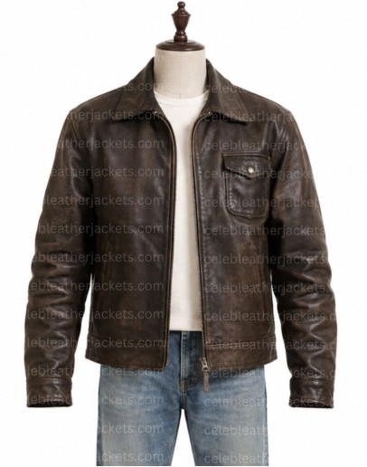 Nowhere to Run Jean Claude Van Damme (Sam Gillen) Leather Jacket