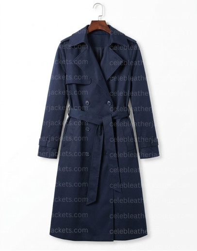 Oceans Twelve Catherine Zeta-Jones (Isabel Lahiri) Trench Coat