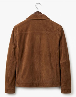 Jerry Maguire Tom Cruise Brown Suede Jacket