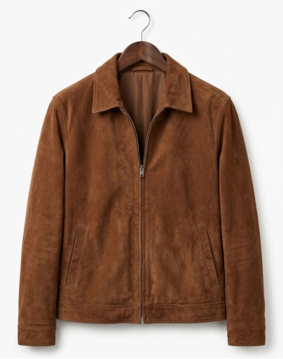 Jerry Maguire Tom Cruise Brown Suede Jacket