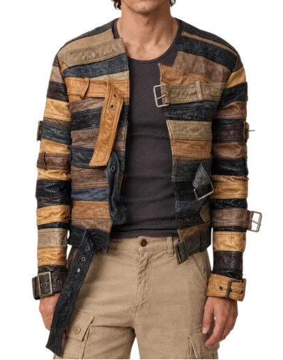 Patchwork Maison Margiela Belt Jacket Patchwork Maison Margiela Belt Jacket