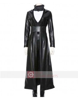 Watchmen Angela Abraham Costume Leather Coat