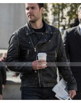 American Assassin Taylor Kitsch Ghost Leather Jacket