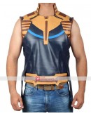 Avengers Infinity War Thanos (Josh Brolin) Costume Leather Vest