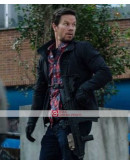 Mile 22 Mark Wahlberg (James Silva) Black Jacket