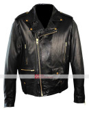 What Now Kevin Hart Black Biker Leather Jacket