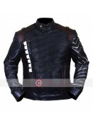Avengers Infinity War Sebastian Stan (Bucky Barnes) Leather Jacket