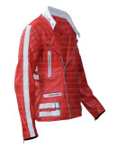 Axl Rose Red Costume Leather jacket