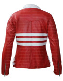 Axl Rose Red Costume Leather jacket