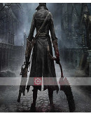 Bloodborne Yharnamite Joe Sims Black Leather Costume Coat