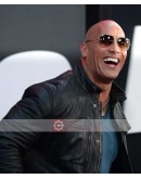 The Fate Of The Furious Dwayne Johnson Premiere Leather Jacket