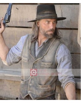Hell On Wheels Anson Mount Leather Vest