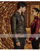 Krypton Seyg EL Superman TV Series Leather Jacket