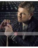 One Fine Day Rick Cosnett Black Leather Jacket