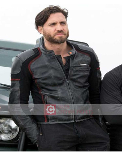 Edgar Ramirez Point Break (Bodhi) Black Leather Jacket