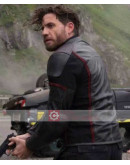 Edgar Ramirez Point Break (Bodhi) Black Leather Jacket