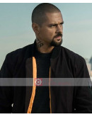 Power J R Ramirez Black Cotton Jacket