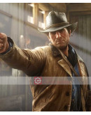 Red Dead Redemption 2 Roger Clark Leather Jacket