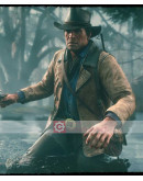 Red Dead Redemption 2 Roger Clark Leather Jacket