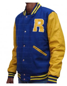 Riverdale KJ Apa Vampire Archie Andrews Yellow Letterman Jacket