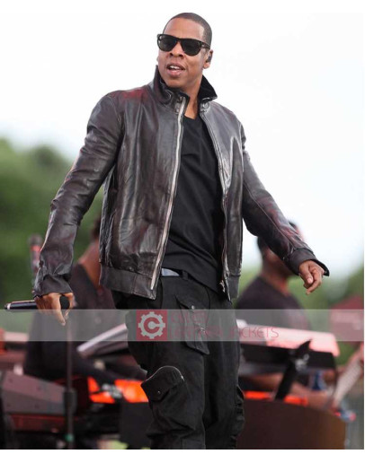 Shawn Corey Carter Jay Z Leather Jacket