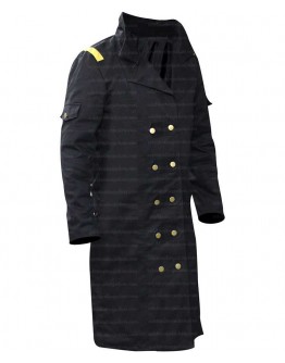 Steampunk Gothic Double Breasted Trench Costume Coat